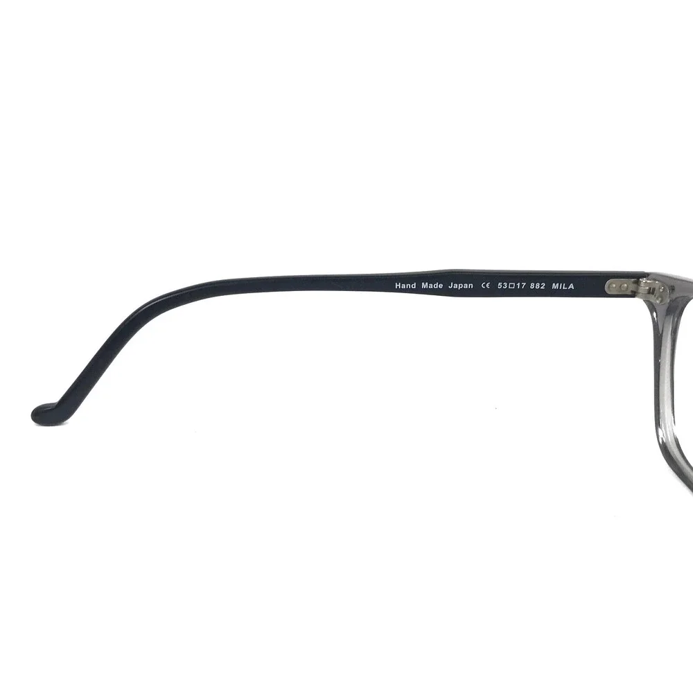 Morgenthal Frederics Eyeglasses Frames 882 MILA Black Clear Gray 53-17-138